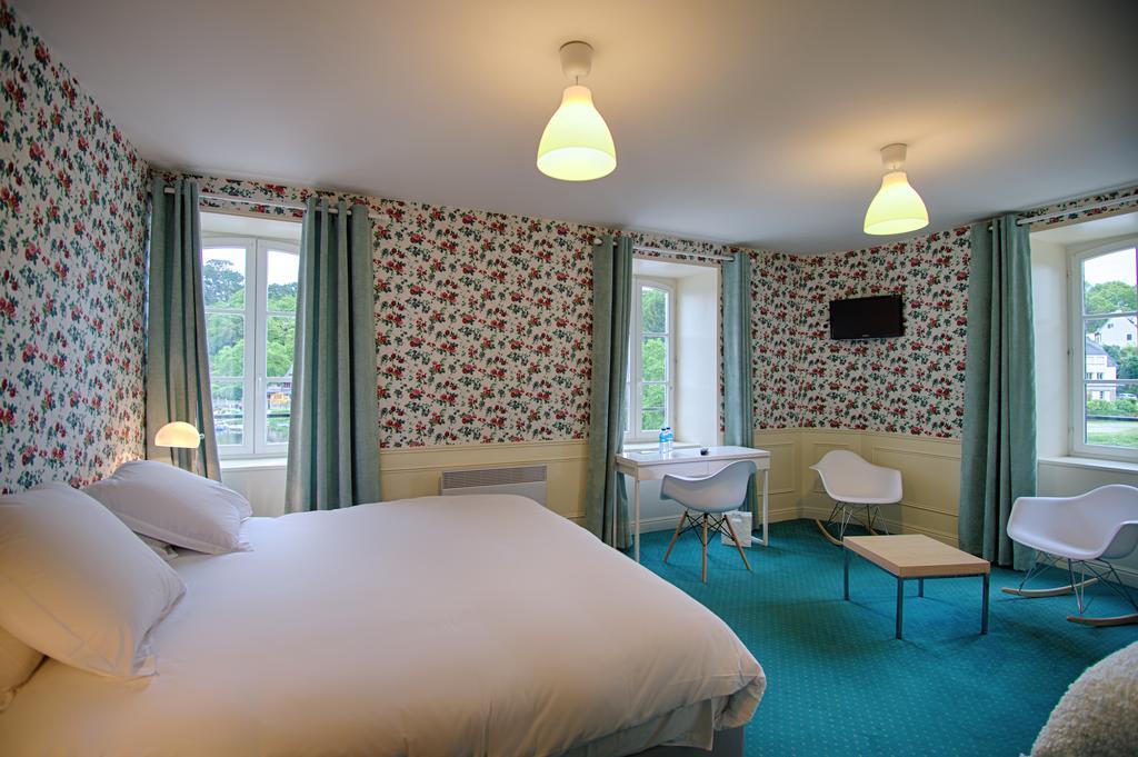 Hotel de charme Les Mimosas Pont-Aven Habitación foto